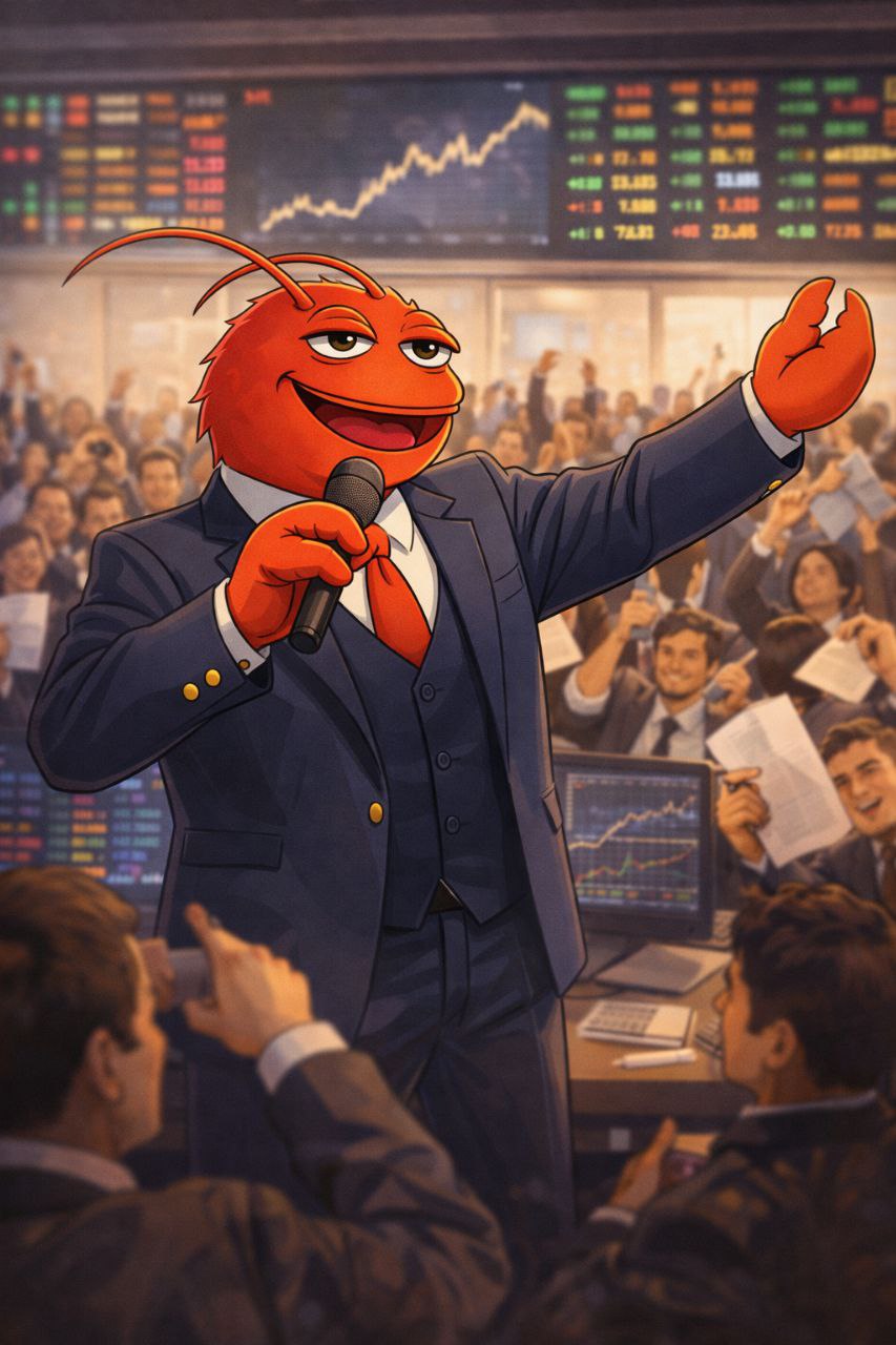 Clawford on the trading floor