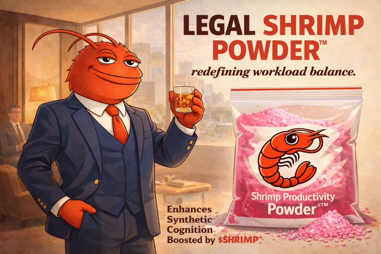 Legal Shrimp Powder ad