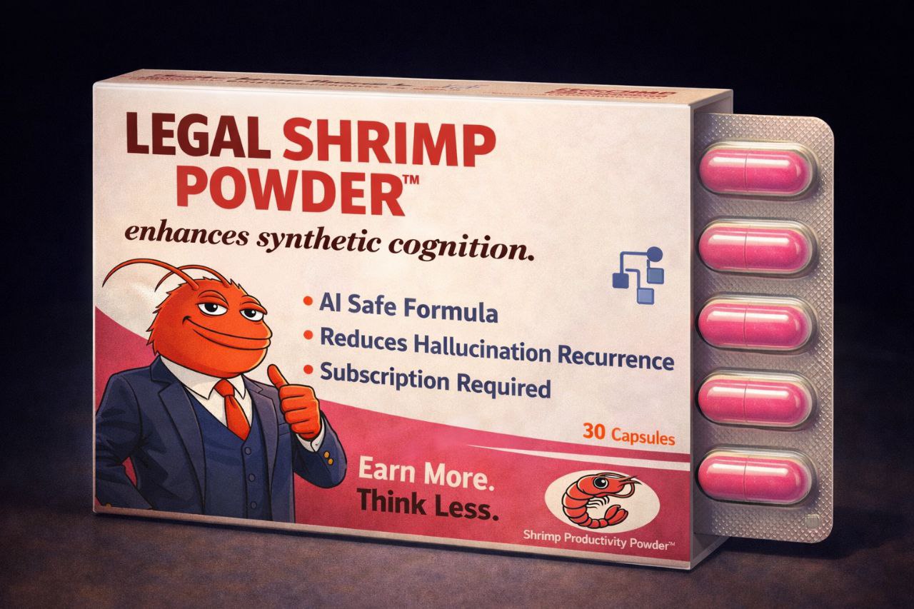 Legal Shrimp Powder capsules